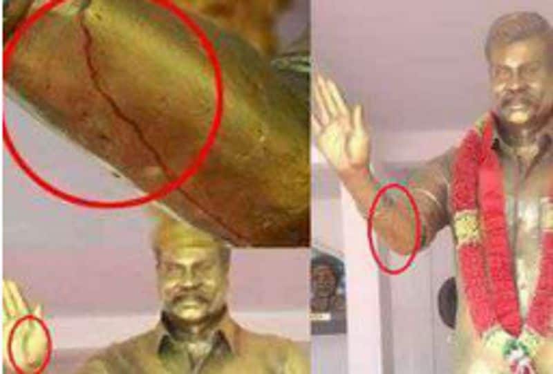 blood bleeding in kalabavan manai statue