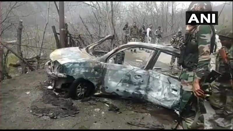 jammu and kashmir: srinagar jammu car blast near Banihal