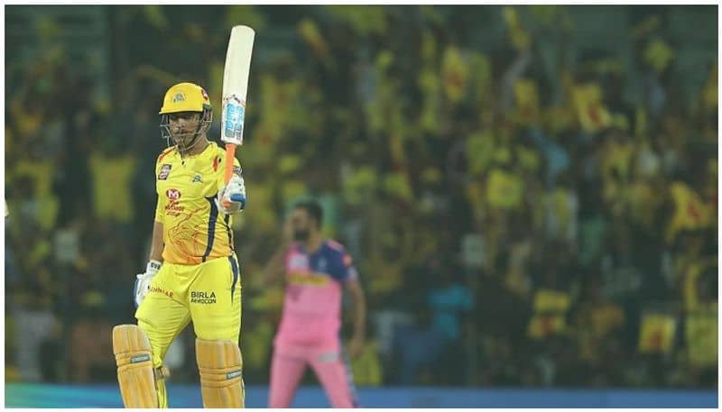dhonis responsible batting lead csk to win rajasthan royals