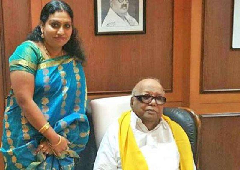 simla Muthucholan out from dmk