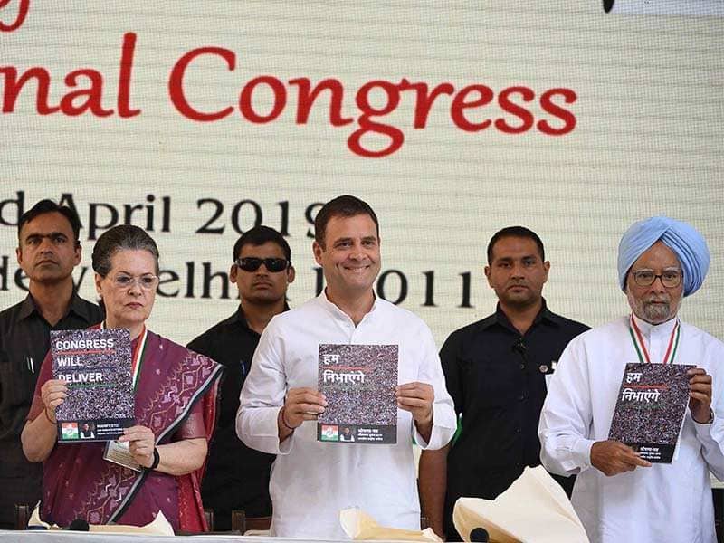 Congress Manifesto for Election 2019: Rahul Gandhi peddles UPA's job mess left in 2014 as poll promise