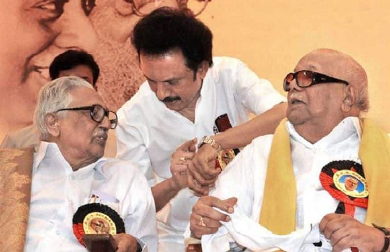vaiko wrote note of condolence for dmk general sectretary anbazhagan death