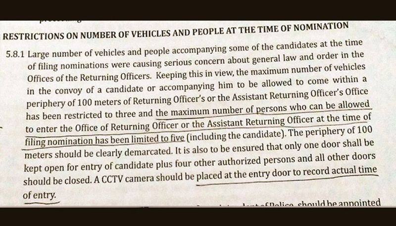 Kannur Collector tweets that Election manuals are  written keeping  Murphy's Law in mind