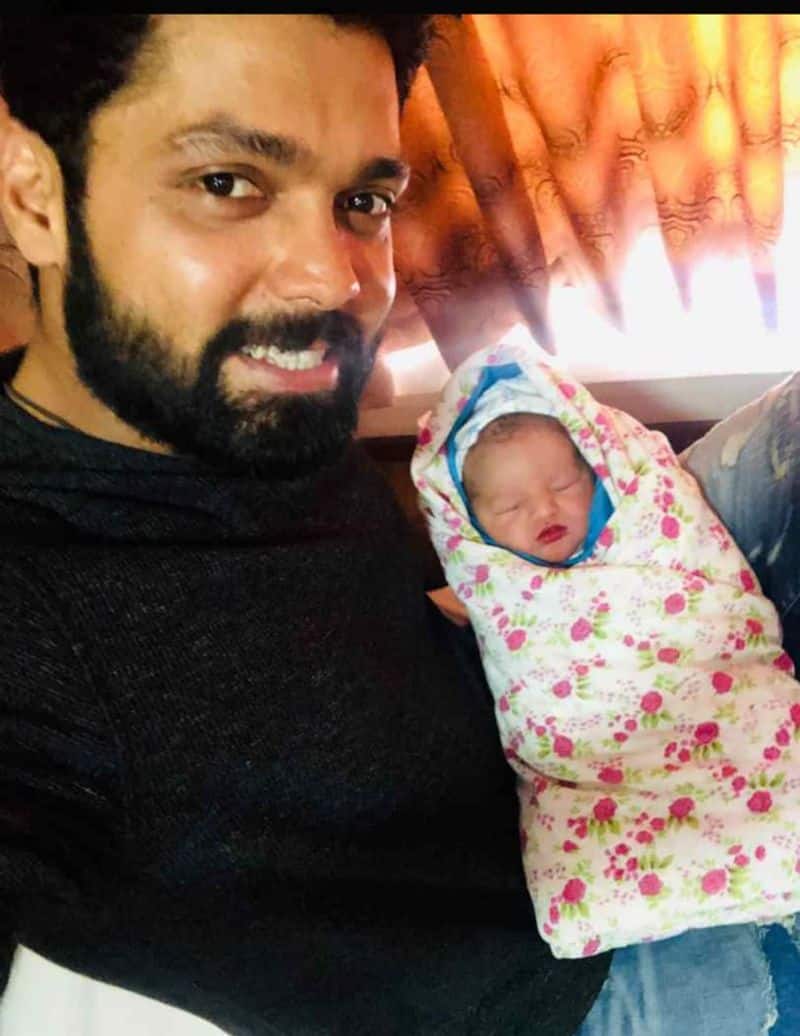 Hariprriya congratulates to Rishab Shetty for baby born