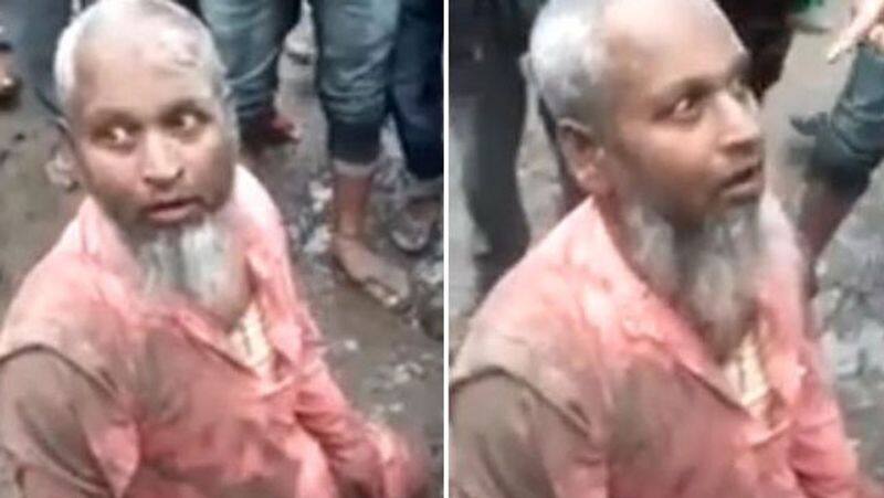 Assam Muslim Man Assaulted...Selling Beef