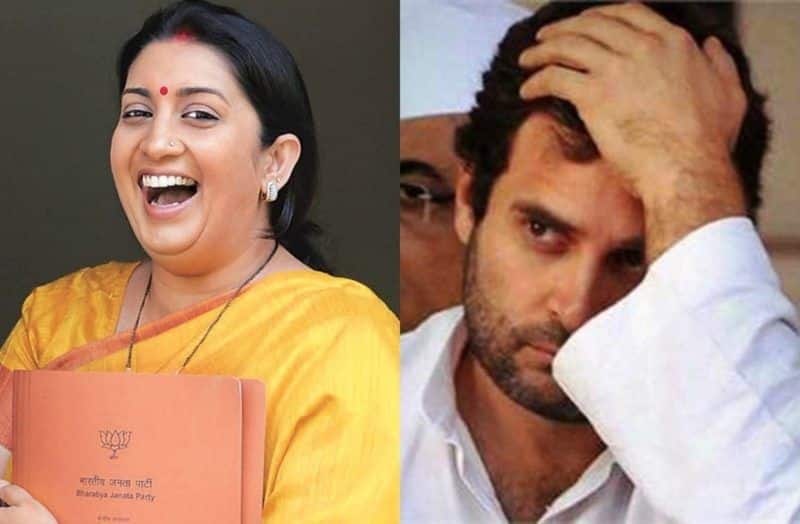 Smriti exposes another Rahul Gandhi lie, this time on Amethi food park