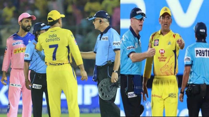 dhoni fined 50 percent match fees violating ipl code of conduct