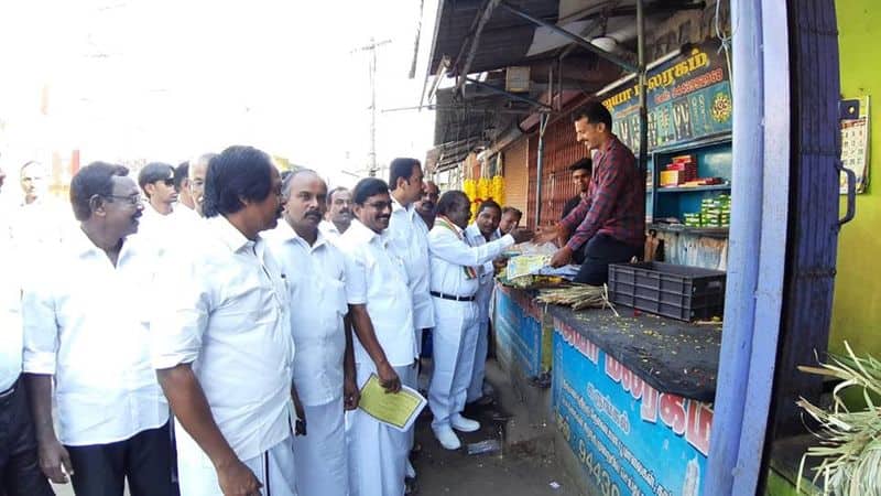 Vijay fans support to congress in kanyakumari