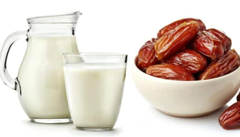 can we eat dates with milk
