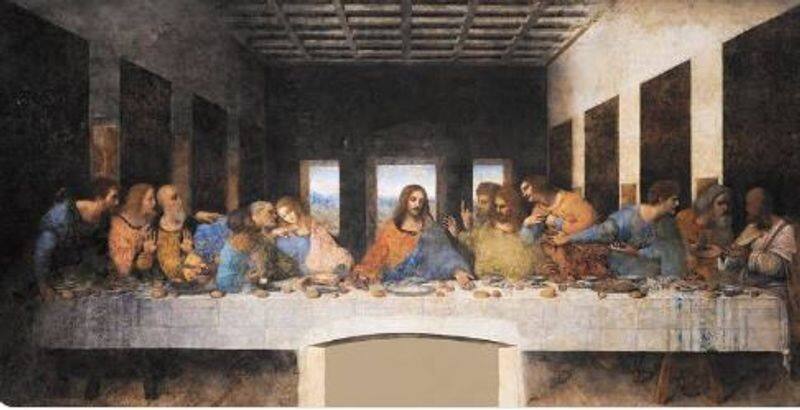 mystery in Leonardo da Vincis last supper