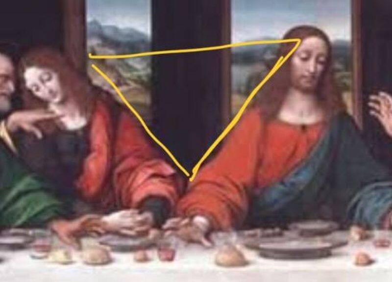 mystery in Leonardo da Vincis last supper