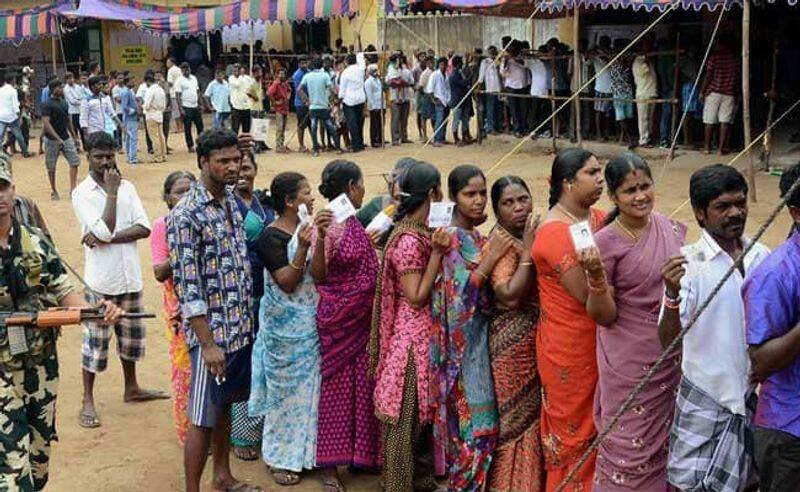71.62 percentage poll turnout in Tamil nadu by election