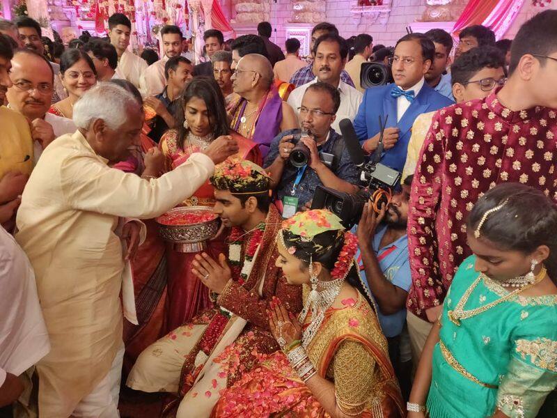 Ramoji Rao Grand Daughter keerthy sohana Wedding