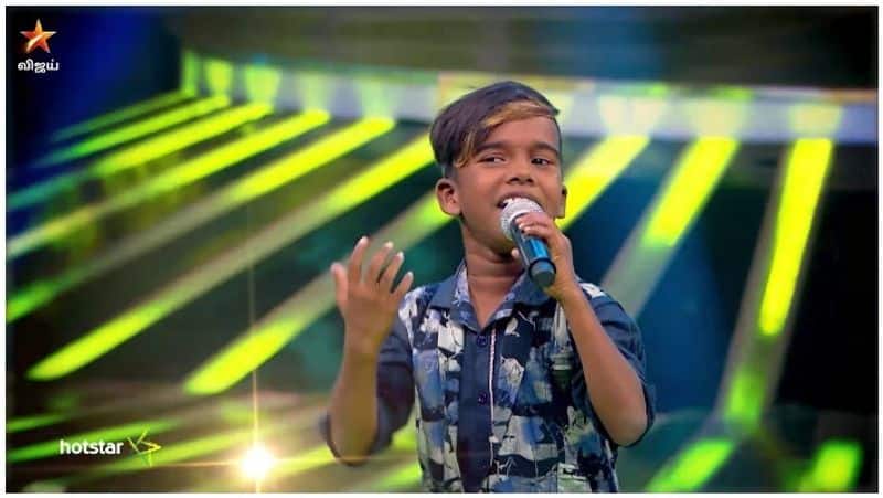 Super Singer Junior finale... poovaiyar who have majority votes