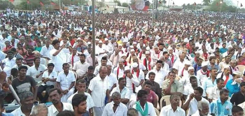 Senthil Balaji Mass Crowed at Aravakurichi