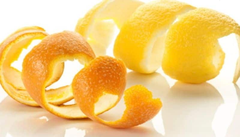 benefits of orange lemon peel