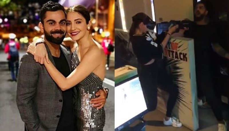 virat kohli and anushka sharma bangalore mall video viral