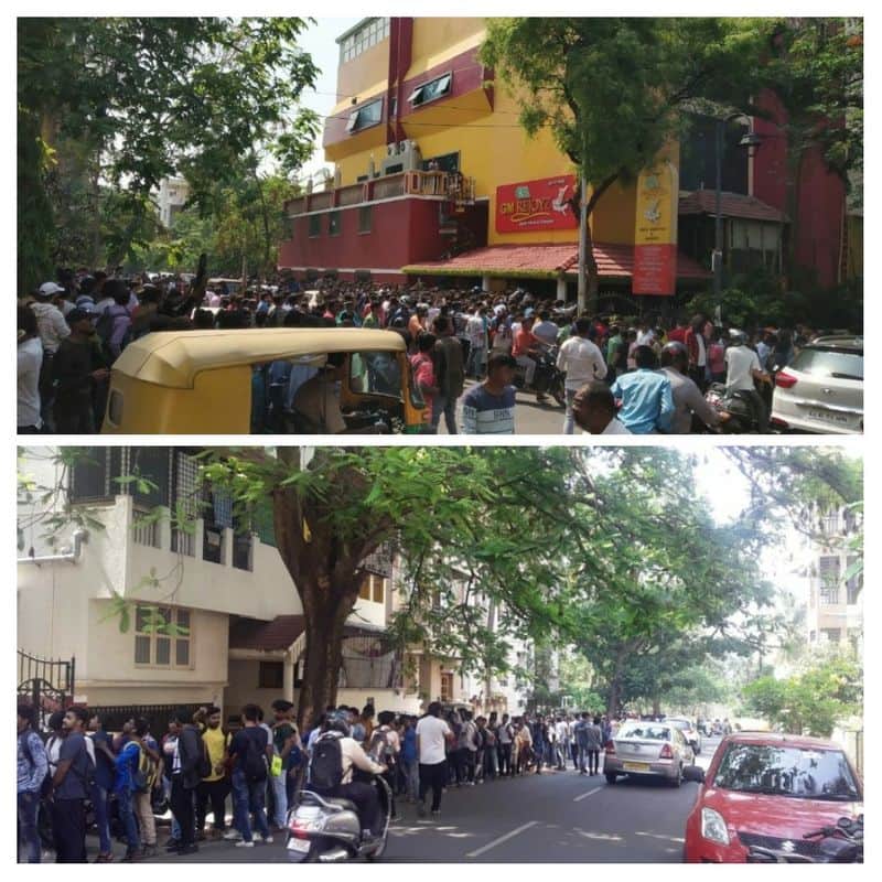 KGF 2 auditions get massive response as people queue up outside Bengaluru hotel