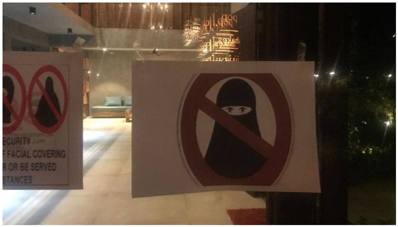 hotel bans facial coverings,in sri lanka