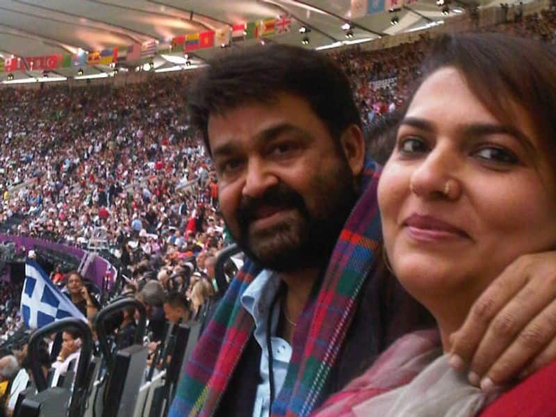 wedding anniversary of mohanlal and suchithra
