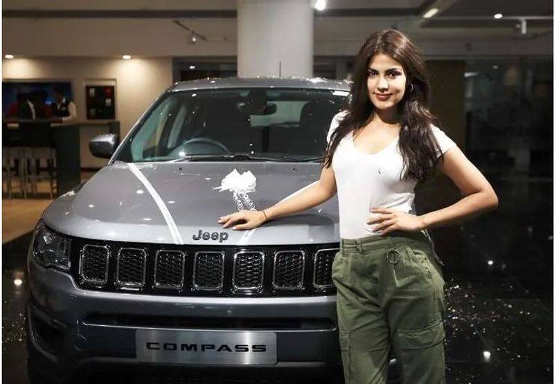 Actress Rhea Chakraborty Buys Jeep Compass SUV