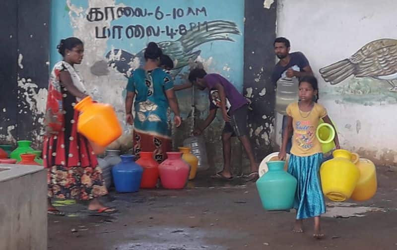 chennai people struggling to get drinking water