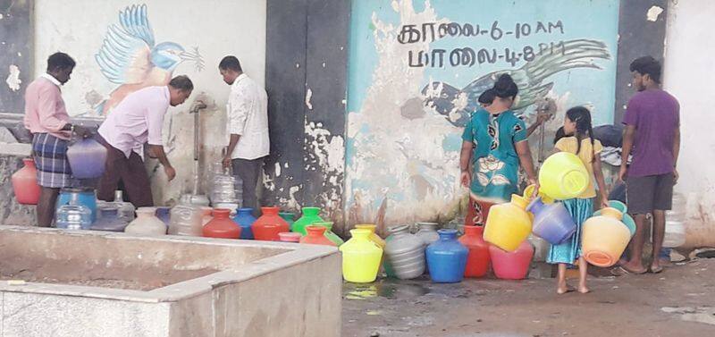 chennai people struggling to get drinking water