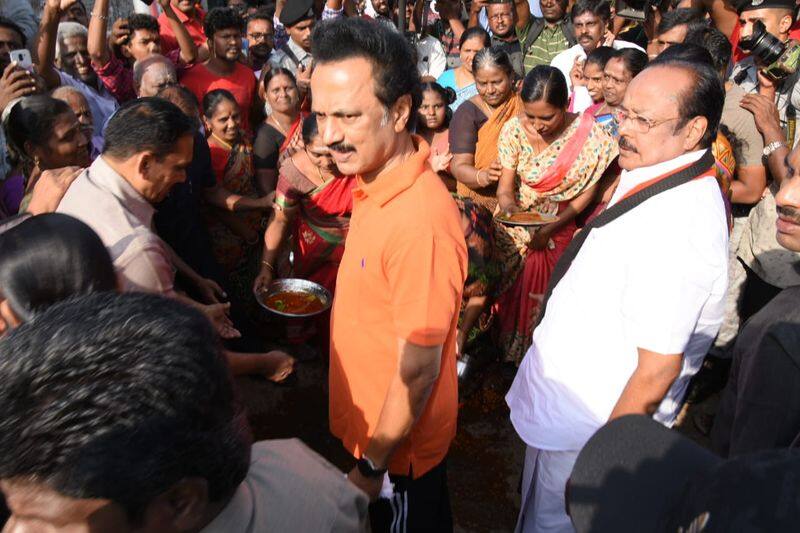 MK Stalin at ADMK fort sulur constituency