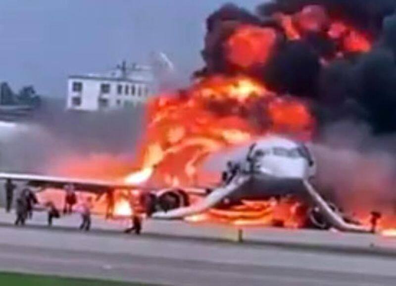 moscow airplane fire selfishness killed more people