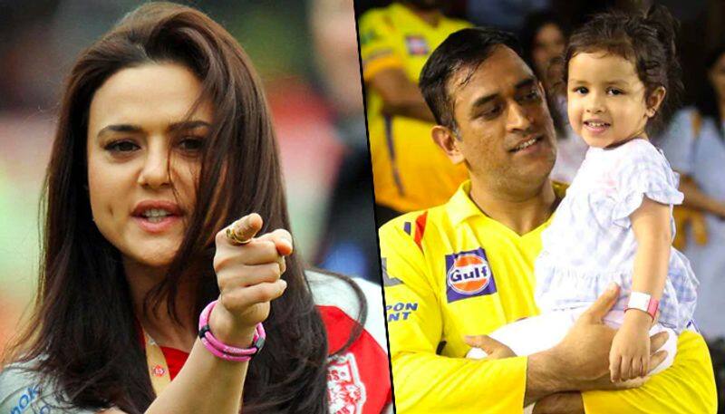 IPL 2019: Preity Zinta warns Dhoni of kidnapping daughter Ziva
