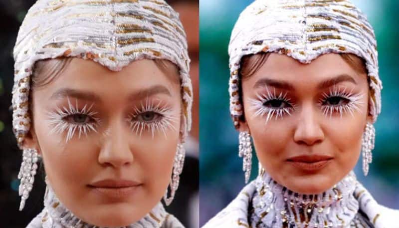 stars came to met gala with variety of facial make up