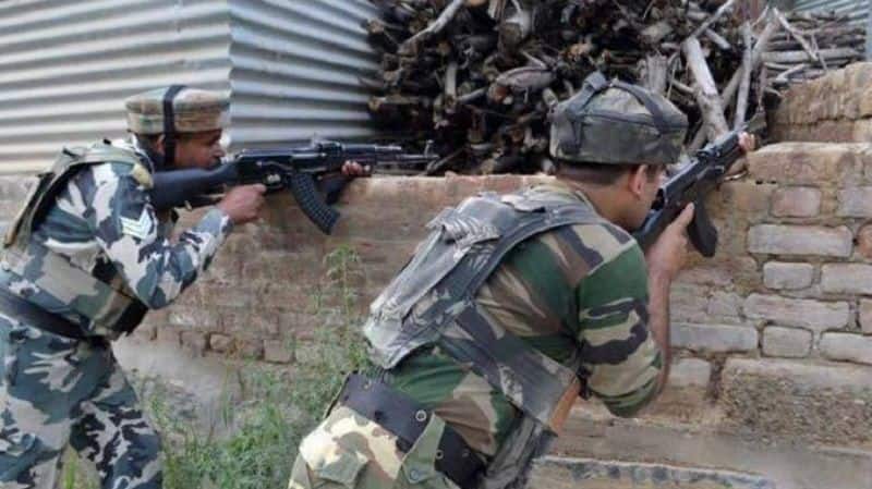 Security forces shoot dead isjk commander in shopian in jammu -kashmir
