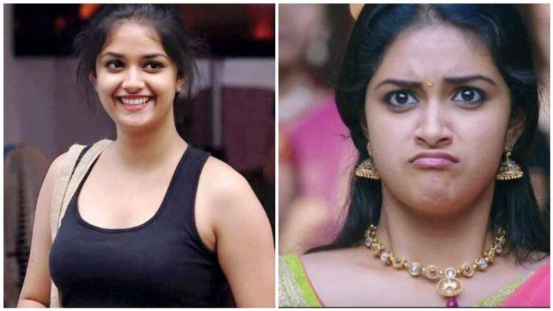 keerthi suresh latest photo in foreign