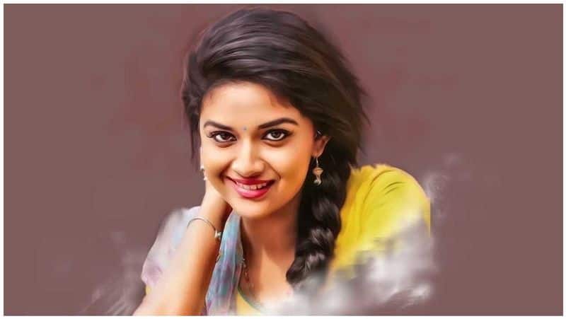 keerthi suresh pair with mohanlal and pranav mohanlal