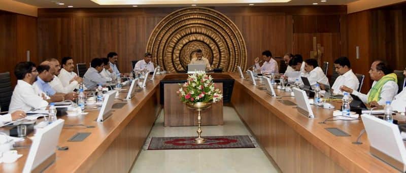 ap cabinet meeting is going on in amaravathi