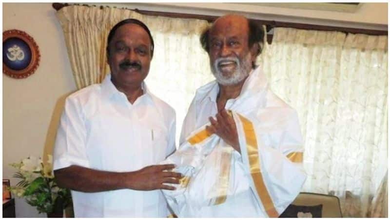 Rajini fans support to ADMK Candidate in vellore