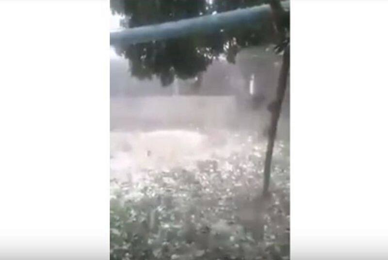 Is sleet rain is true in telungana ? here is the truth