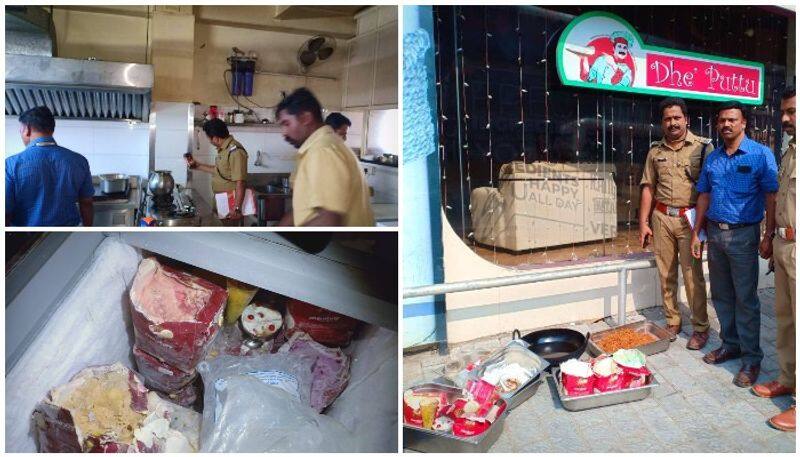 health department seize rotten food items from actor dileeps restaurant