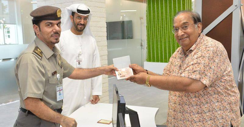 indian citizens get first golden cards in UAE