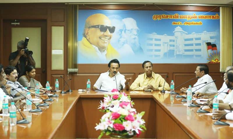 MK Stalin wrote letter to cadres