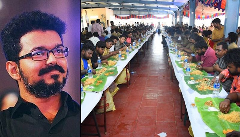 Tamil star Vijay organises lunch for autorickshaw drivers, distributes gifts