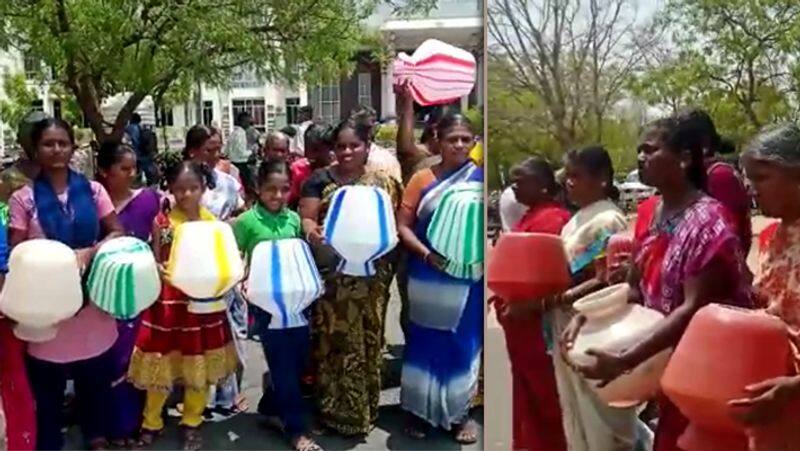 village people drink waste water