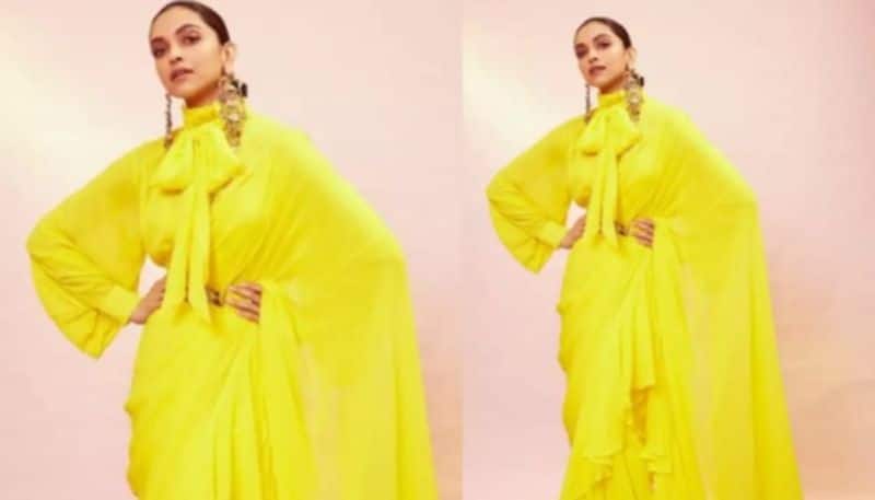 Deepika Padukone s bright yellow sari will make your day
