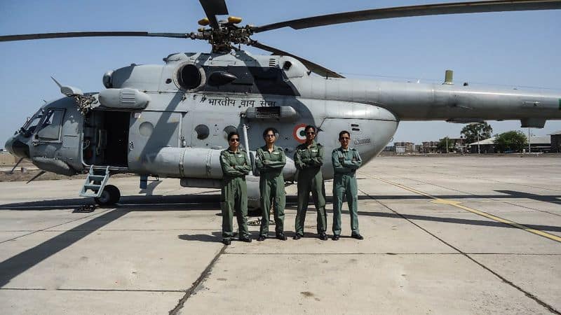 IAF all woman crew flies medium lift helicopter for first time