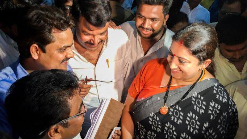 How did smrithi irani win the battle against Rahul Gandhi in Amethi