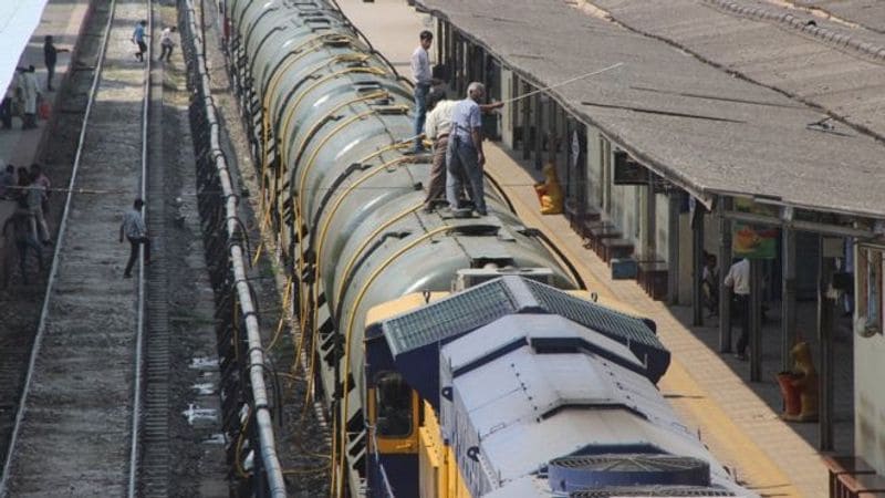 Suddenly broken tube at Jolarpet