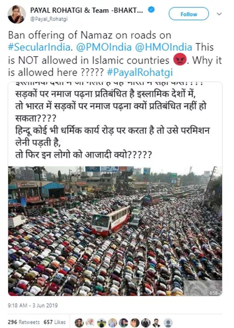 Fact check about Fake news on Traffic jam on various cities in India due to namaz on roads on Ramadan