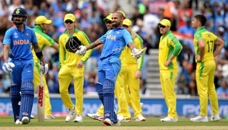 india scored highest score against australia in world cup and set tough target