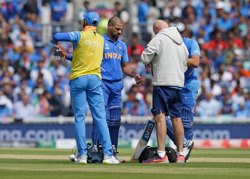 World Cup 2019 Shikhar Dhawan thumb injury update