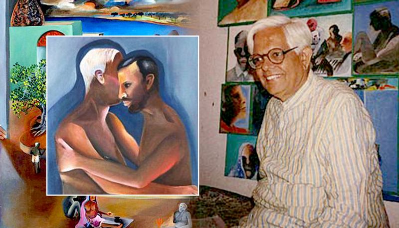 Bhupen Khakhar gay love painting sets new record at UK auction